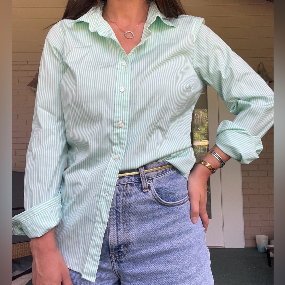 J. Crew cotton summer button down